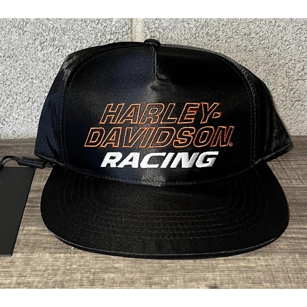 Men’s Harley Davidson Screamin' Eagle Satin Baseball Cap Brand New With Tags